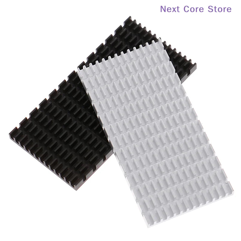 Aluminum Heatsink Panel 80×40×5mm – CPU IC LED Chip Cooler Aluminum Heatsink HIP
