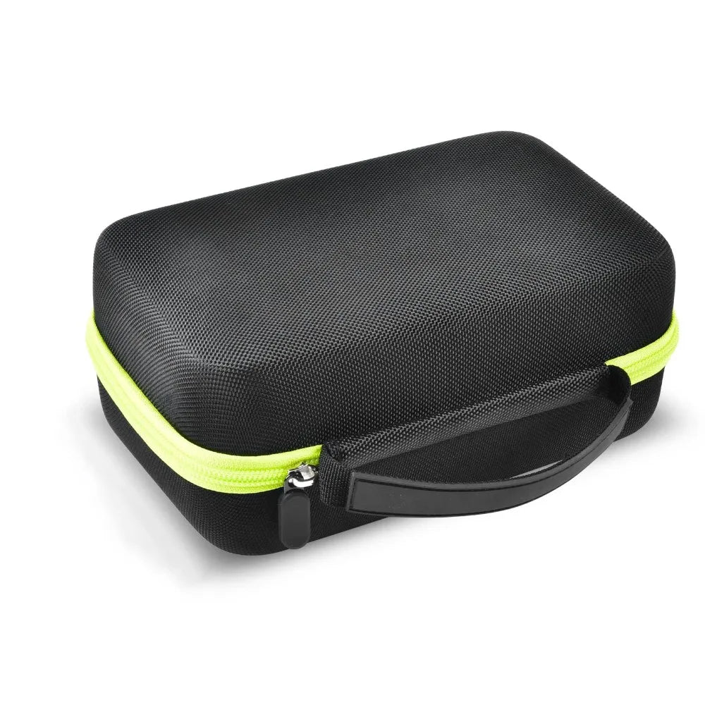 Label Maker Carrying Case for Brother P-Touch PTH110 PTH111 Label Maker Case HIP Black-Green