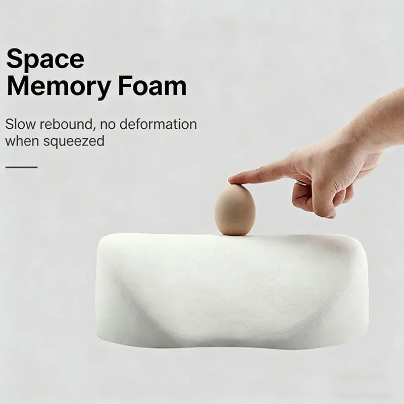 Memory Foam Car Neck Pillow – Nappa Leather Headrest Cushion Car Neck Pillow HIP
