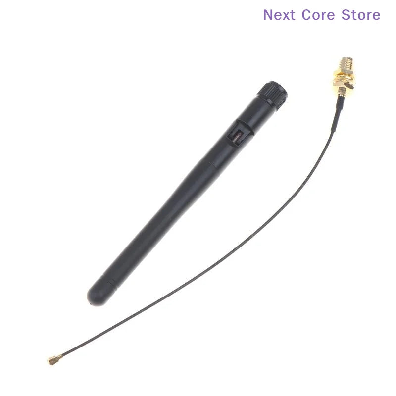 2.4GHz 3dBi WiFi Antenna 15cm RP-SMA + U.FL Pigtail Cable WiFi Antenna HIP