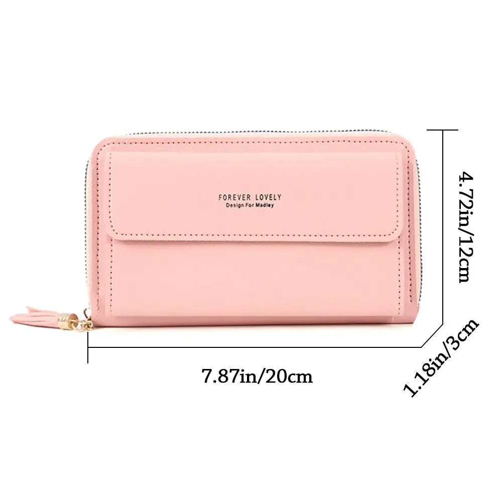 Small Crossbody Bag – Card Holder, Phone Pocket & Tassel Crossbody Shoulder Bag HIP
