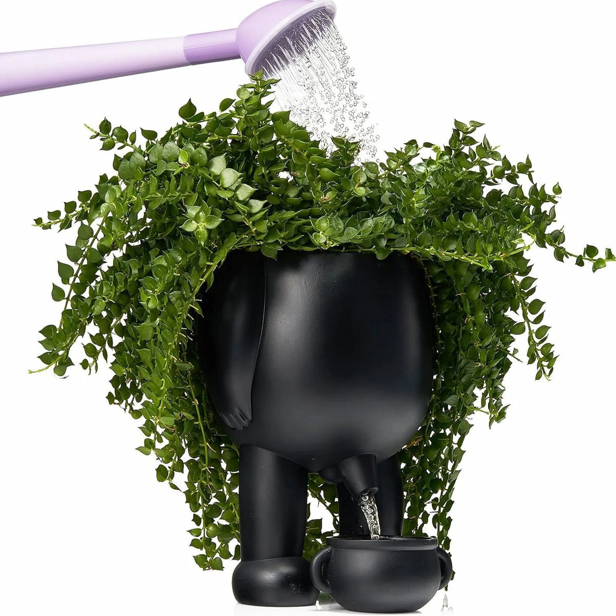 Ceramic Flower Pot Ceramic Flower Pot Simulation Innovative Little Man Pees Decoration Planter Pot for Office Desktop HIP