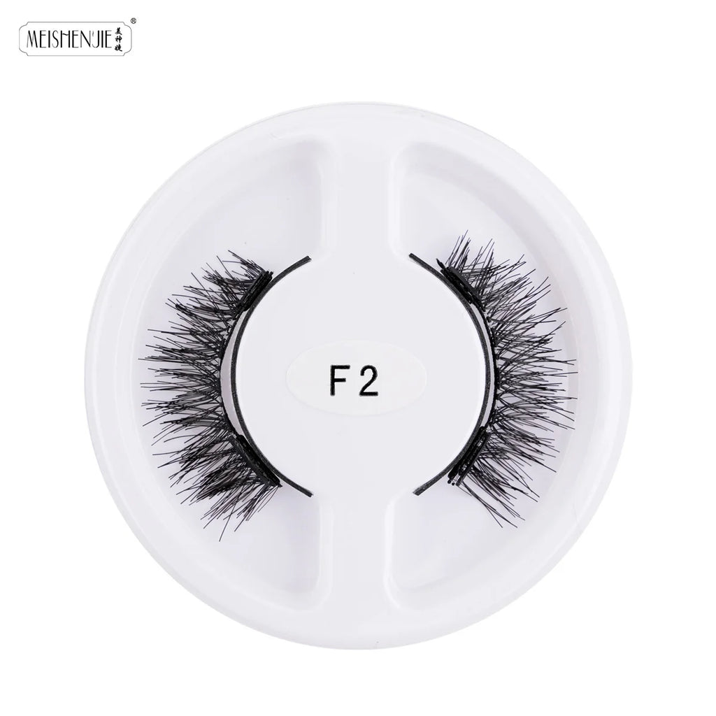 MEISHENJIE 5 Pairs Magnetic Eyelashes with Magnetic Lashes Applicater Reusable Mixed Style False Eyelashes Cílios Wholesale Cils HIP