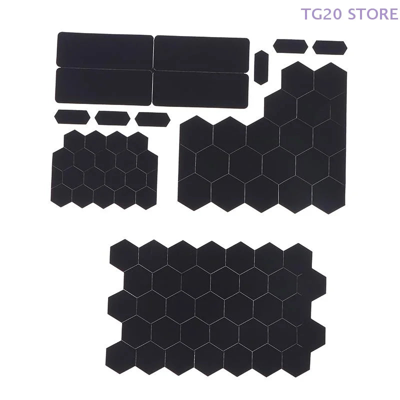 DIY Silicone Anti-Slip Grip Sticker Set for Mouse & Keyboard Mouse & Keyboard Grip HIP
