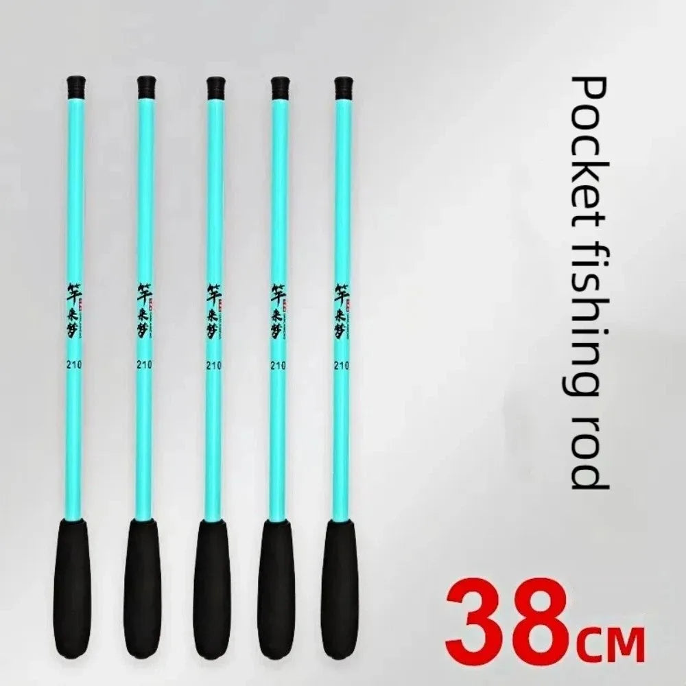 Telescopic Fishing Rod Kit – Glass Fibre 1.8–3.6m Combo Telescopic Fishing Rod HIP