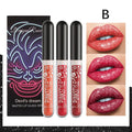 Dragon Ranee Halloween Lip Gloss Set – Purple & Black Shimmer Trio Lip Gloss Set HIP B