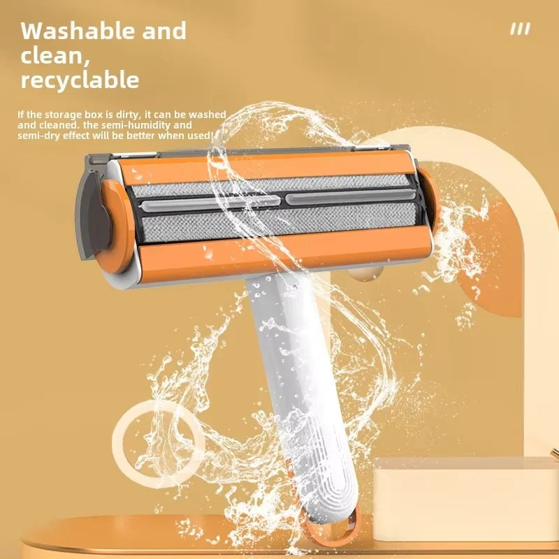 Washable Pet Hair Removal Roller – Reusable Lint Brush Pet Hair Roller HIP