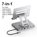 KEBIDUMEI 9-in-1 USB-C Docking Station | 4K HDMI, 100W PD USB-C Docking Station HIP 7-in-1