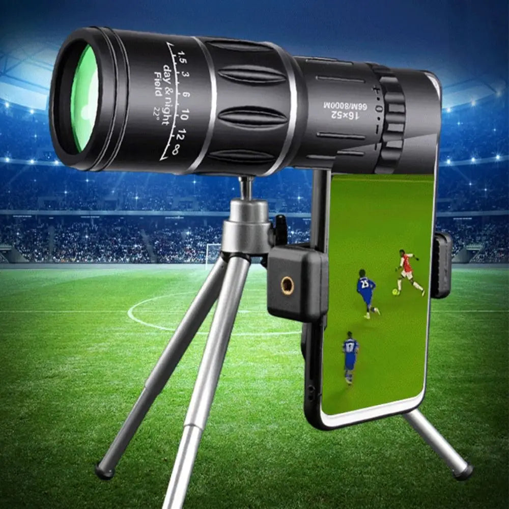 16x52 HD Monocular Telescope – High-Power Optical Zoom Scope Monocular Telescope HIP