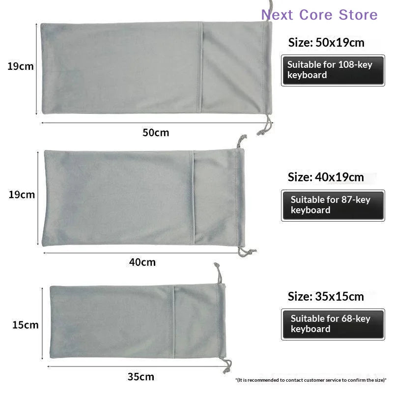 Dustproof Keyboard Storage Bag | 68/87/108 Key Compatible Keyboard Storage Bag HIP