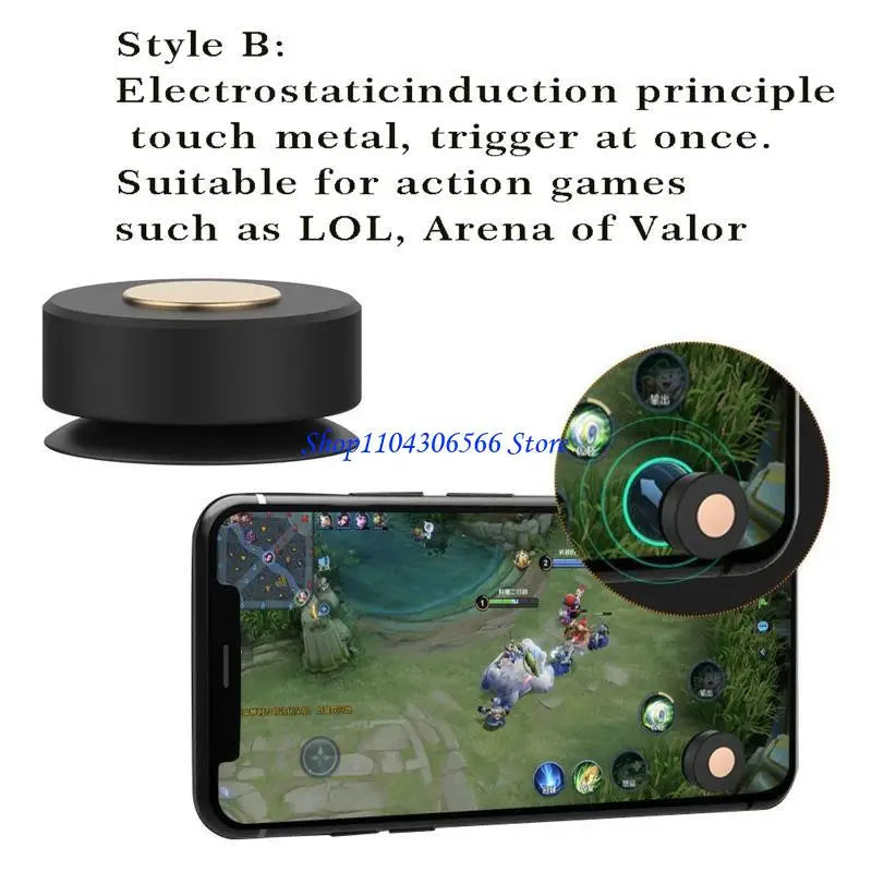 Mini Mobile Game Rocker Controller – Suction Cup Gamepad Buttons Mobile Game Controller HIP China Mainland