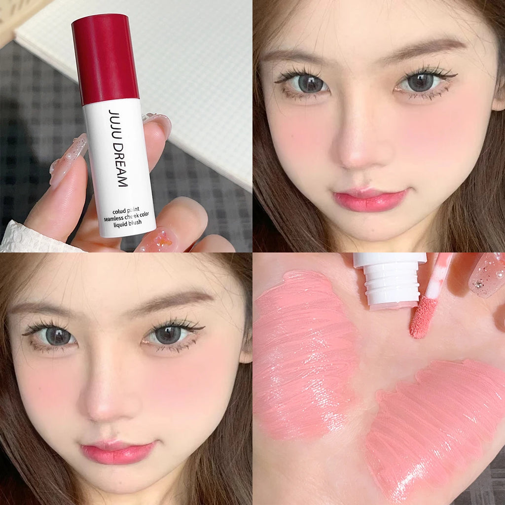 JUJU Dream Translucent Liquid Blush – Natural Glow & Flush Liquid Blush HIP