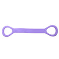 8-Shape Elastic Resistance Band – Shoulder & Back Stretcher Fitness Resistance Band HIP C743-Purple-1pcs