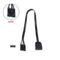 Corsair RGB to ARGB Adapter Cable – 4-Pin to 3-Pin, 28cm RGB Adapter Cable HIP 4pin