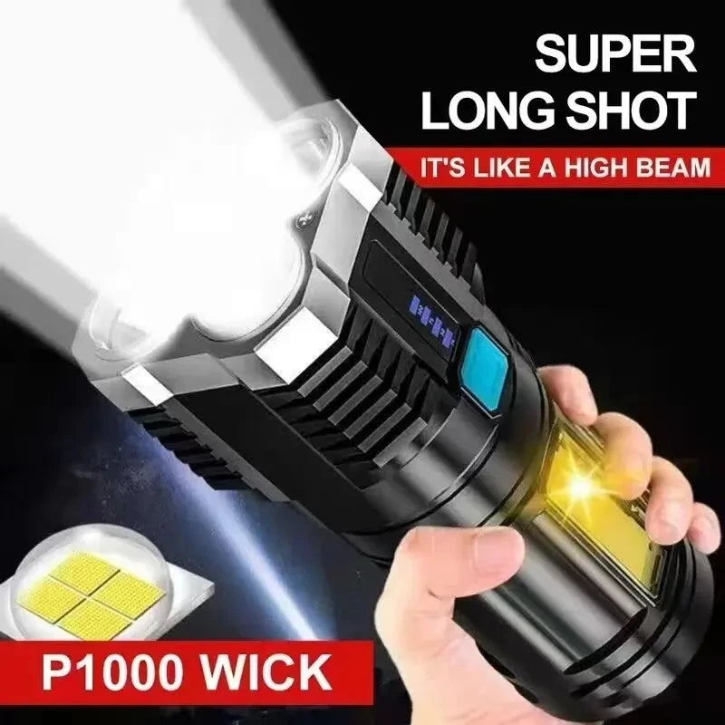 ESMARTER S03 1000 Lumen LED Rechargeable Flashlight LED Flashlight HIP