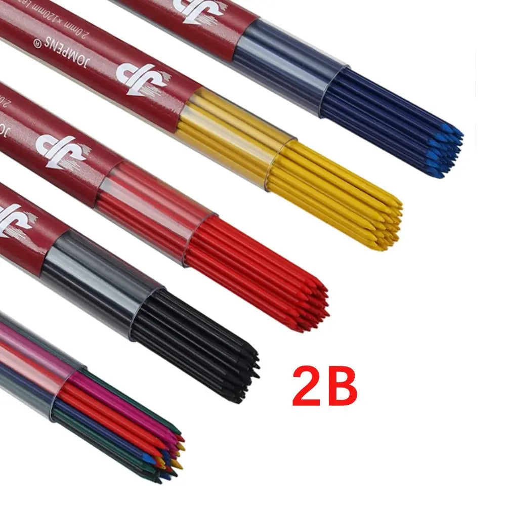2B Mechanical Pencil Lead Refills – 0.5 to 2.0mm Multi-Size Pencil Lead Refills HIP
