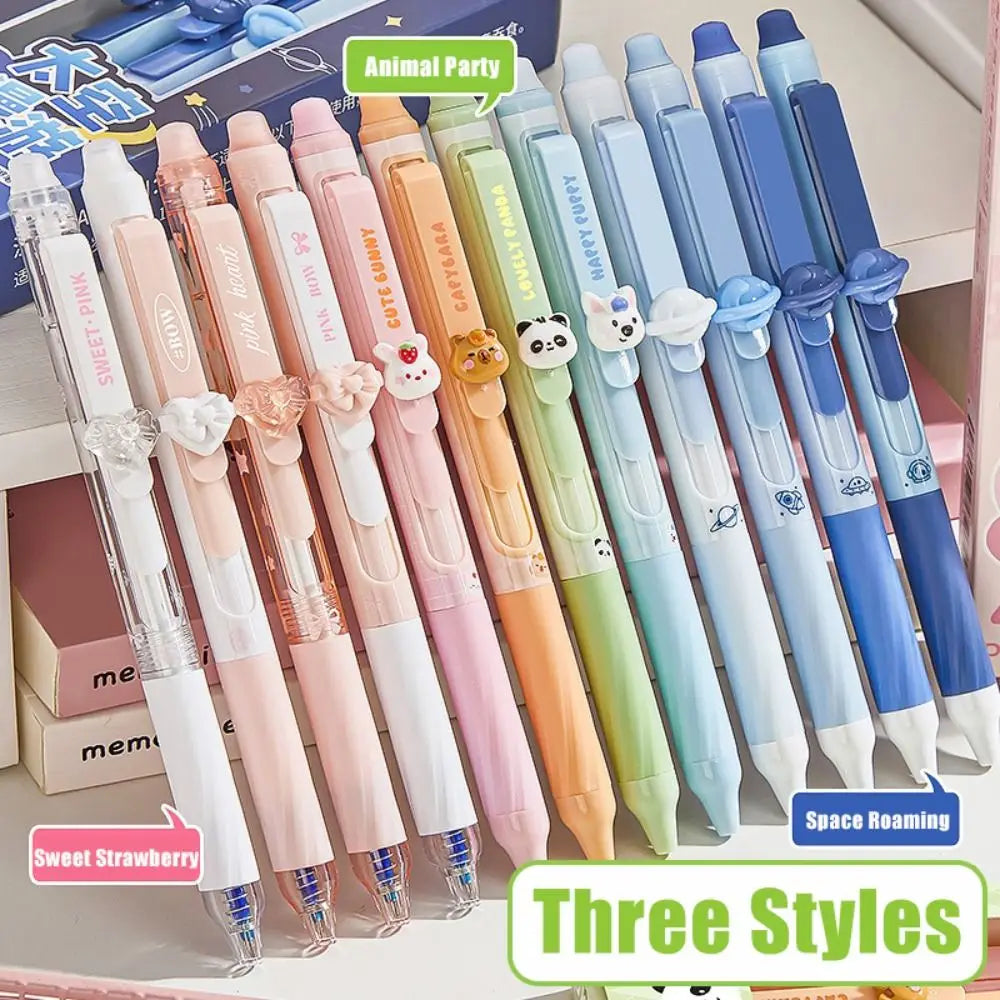 4-Pack Erasable Gel Pens 0.5mm – Black & Blue Quick Dry Ink Erasable Gel Pens HIP