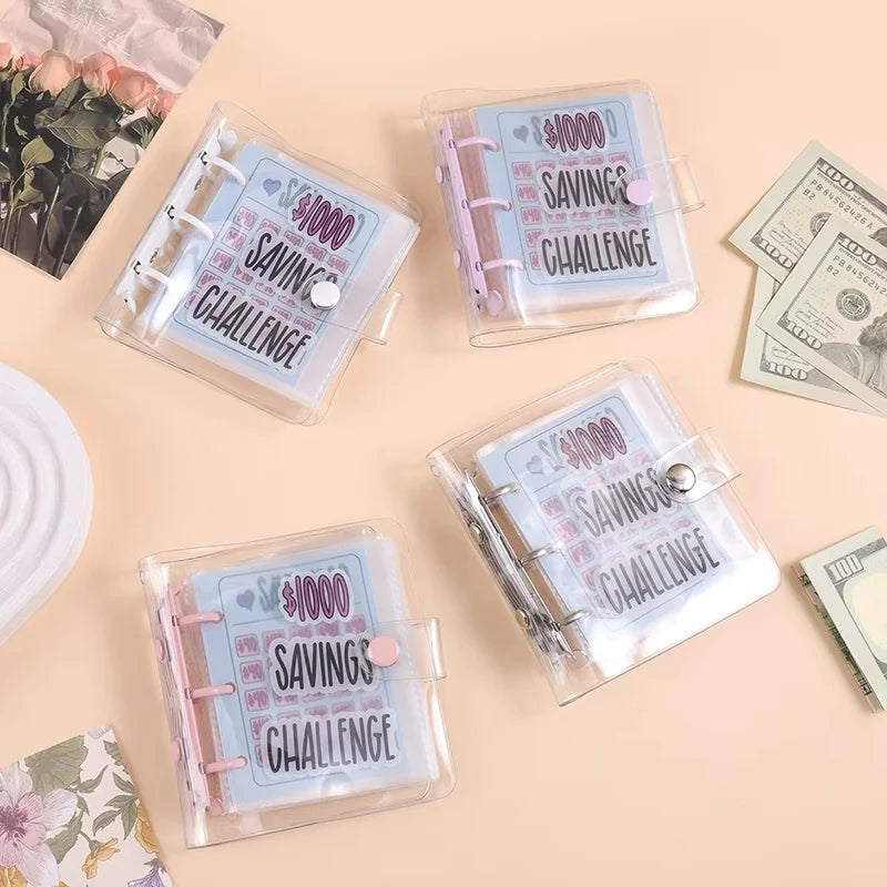 1000 Savings Challenge Binder – Cash Envelope Budget Planner Savings Challenge Binder HIP