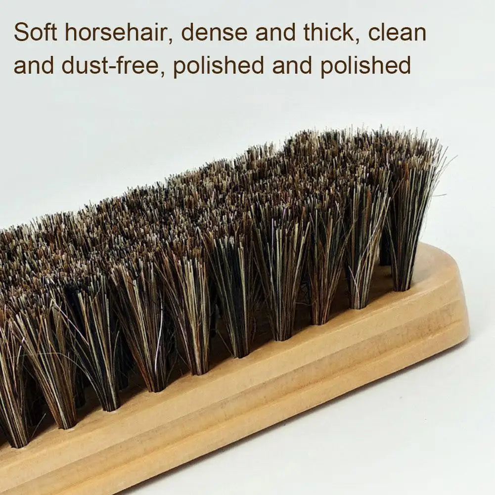 Premium Horsehair Wooden Handle Car Wash Brush for Detailing Polishing Buffing and Cleaning Dashboard Roof Dropshipping HIP