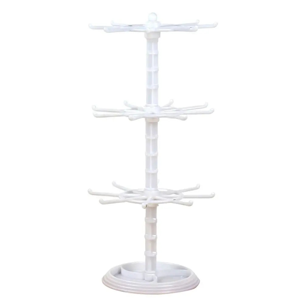 Multi-Layer Rotating Jewelry & Keychain Display Stand Organizer Jewelry Display Stand HIP