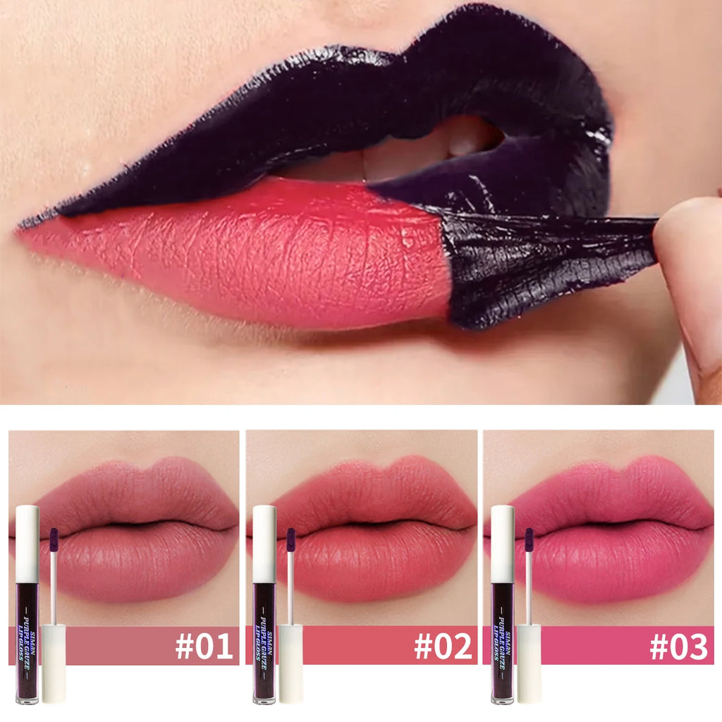 JUJU Dream Peel Off Lip Stain – Waterproof Pink Lip Set Peel Off Lip Stain HIP Three-piece set