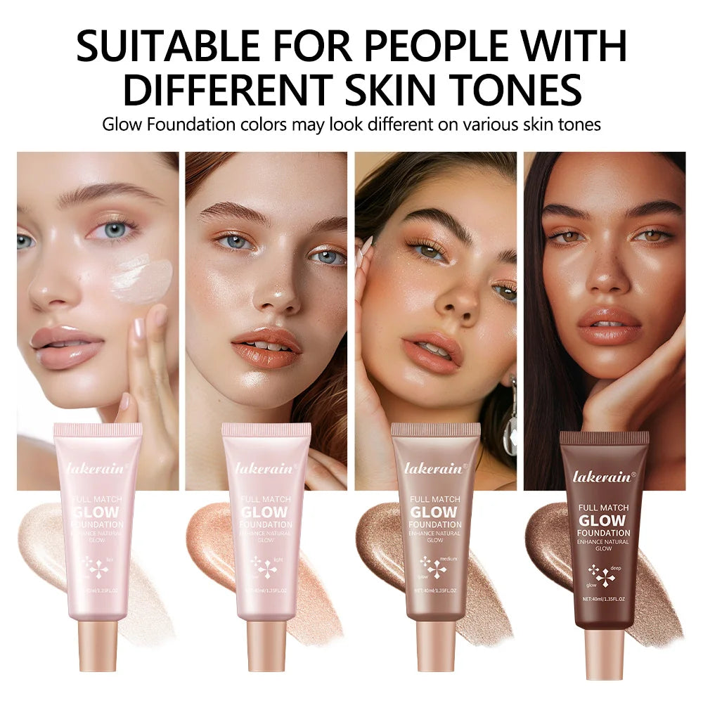 Lumi Glotion Foundation Natural Glow Enhancer Illuminating Highlighter Bronzer Drops Sun Kissed Radiance Makeup Cosmetics HIP