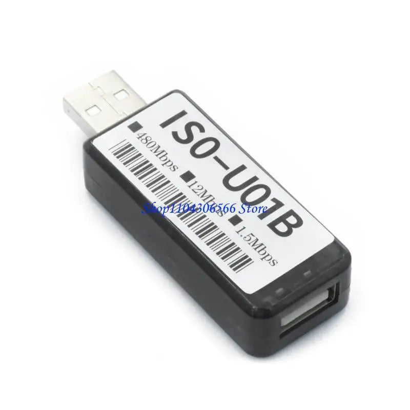 U01B Industrial USB Isolator – 480Mbps & DC1500V Protection USB Isolator Adapter HIP Black CN
