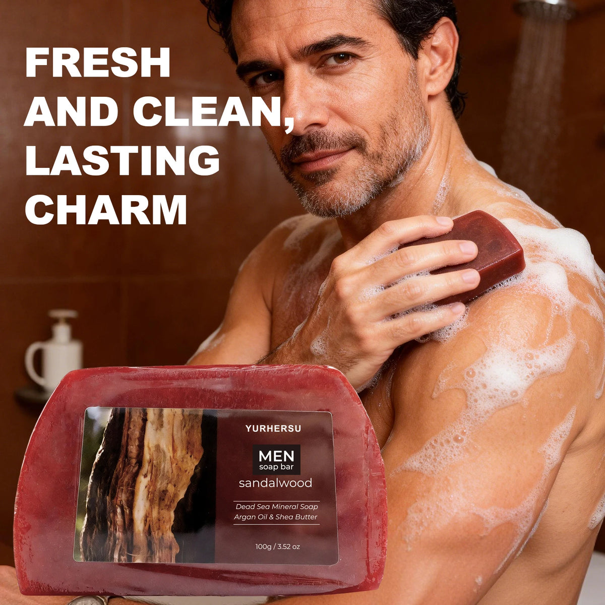 Organic Sandalwood Face Wash Soap – Oil Control & Cleanse Face Wash Soap Bar HIP