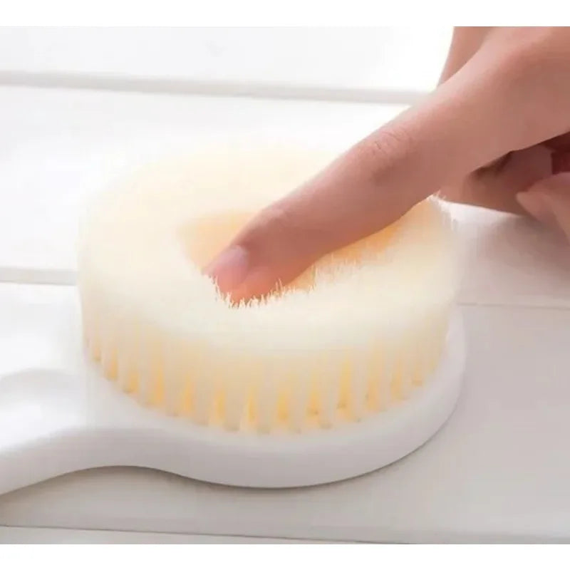 Long Handle Bath Brush – Soft Bristle Body Exfoliating Shower Body Bath Brush HIP