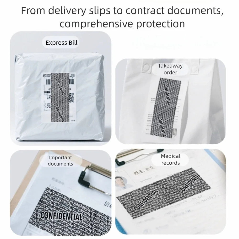 Identity Privacy Roller Stamp – Block Addresses & Info Privacy Roller Stamp HIP