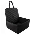 Waterproof Non-Slip Dog Car Seat – Travel Pet Carrier Basket Pet Car Seat HIP Black