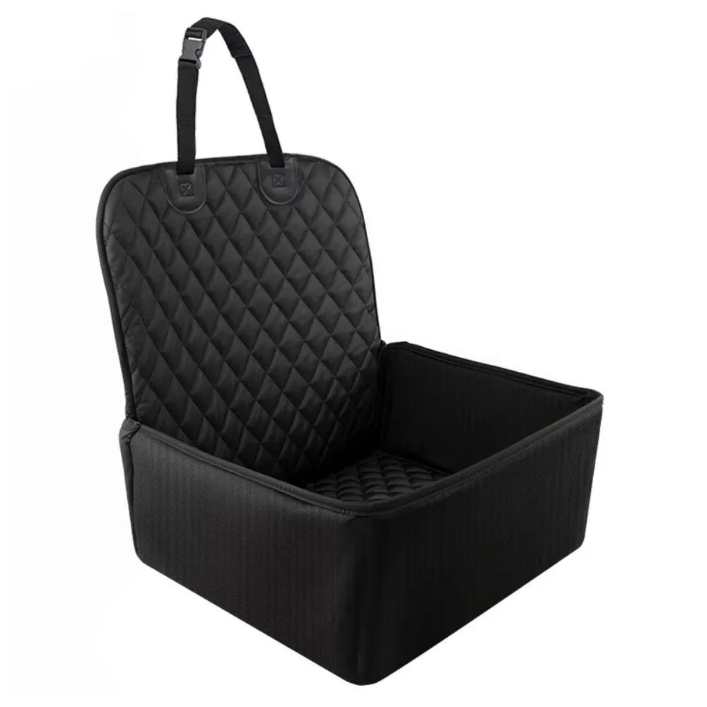 Waterproof Non-Slip Dog Car Seat – Travel Pet Carrier Basket Pet Car Seat HIP Black