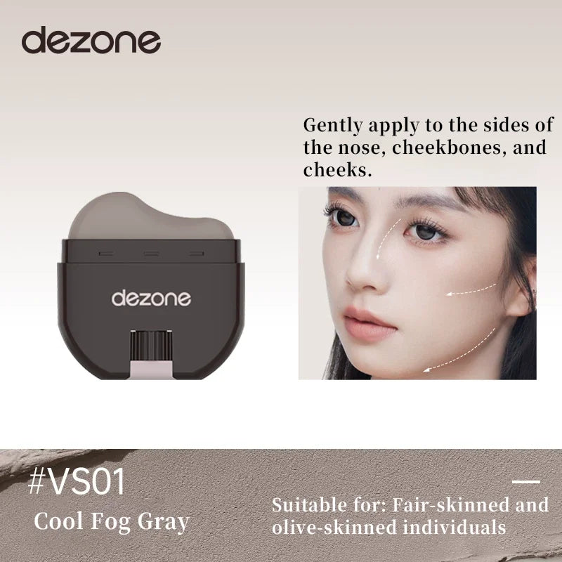 DEZONE Contour Stick Bronzer – Waterproof Sculpting Makeup Contour Bronzer Stick HIP VS01