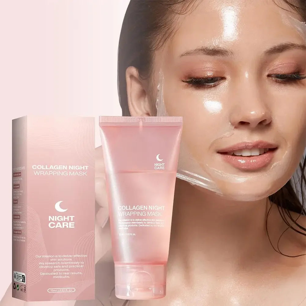 Hydrolyzed Collagen Peel-Off Overnight Face Mask – Firming Collagen Face Mask HIP
