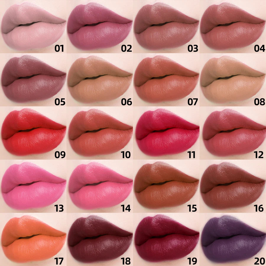 FUNPARK 16-Color Waterproof Matte Lip Liner & Lipstick Pen Lip Liner Pen HIP