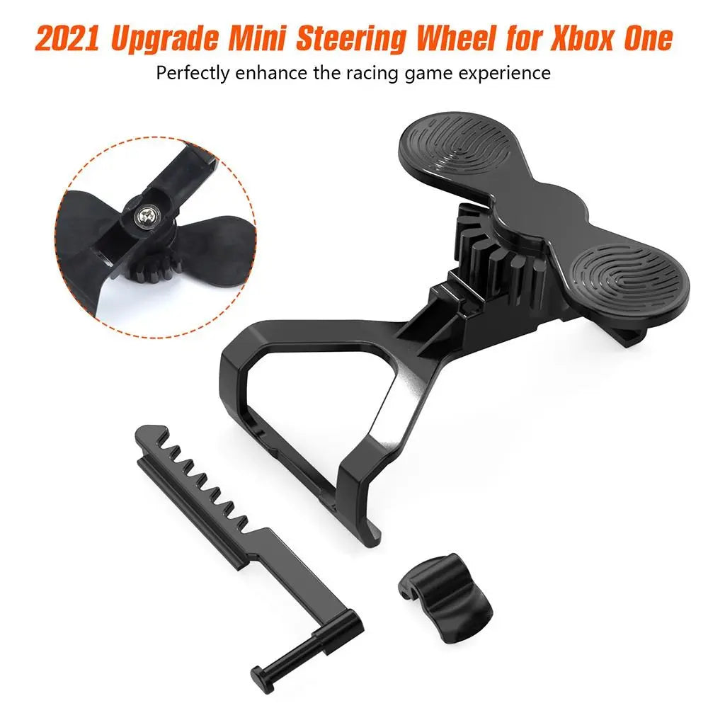 Mini Steering Wheel for Xbox One S/X Controller – Racing Add-On Game Controller Accessory HIP