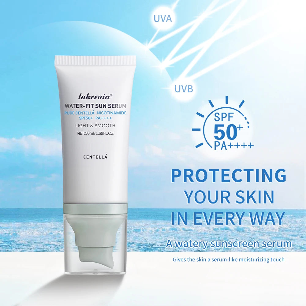 SPF 50+ UV Protective Anti Oxidant sun block Isolation cream High Sun Protection Hydrating Moisturizing Skin Sun Lotion Makeup HIP