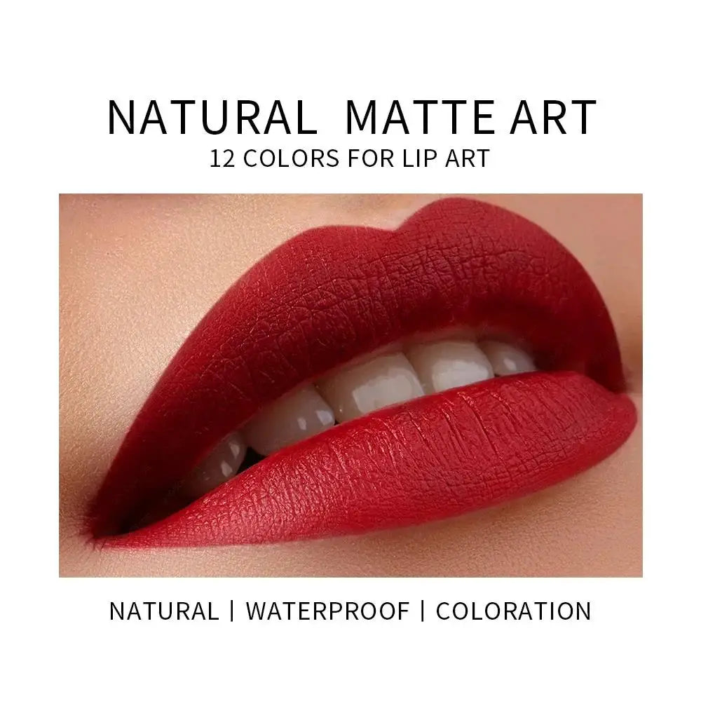 TEAYASON Velvet Matte Lip Crayon – Long-Lasting High Pigment Matte Lip Crayon HIP