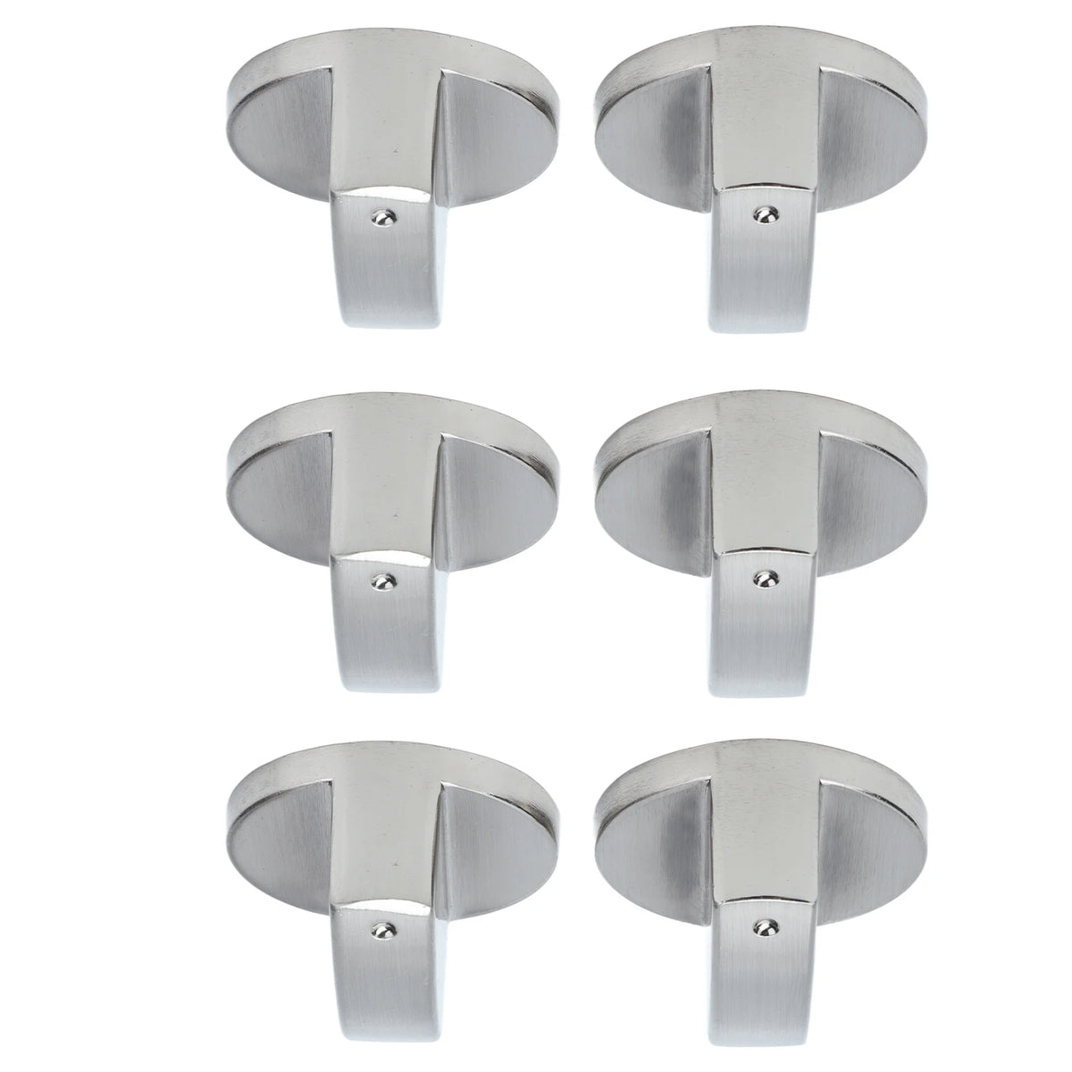 6PCS 8mm Rotate Knob Zinc Alloy Control Knob Replacement for Kitchen Range Gas Stove Microwave Oven Control Knob Stove Accessory HIP