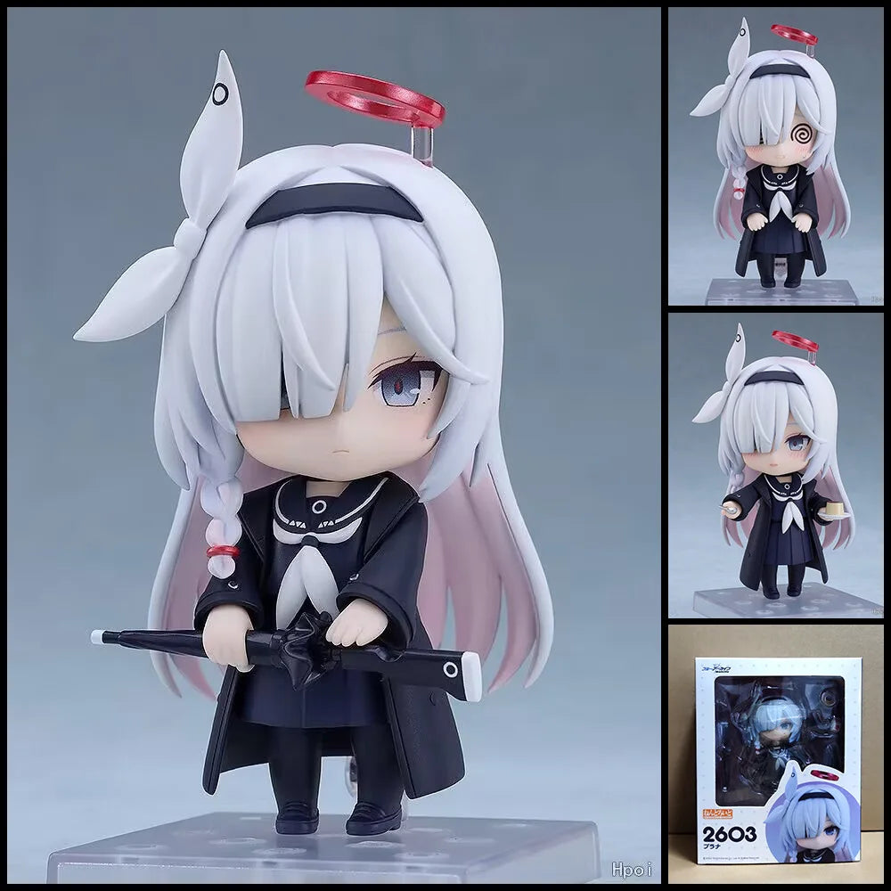 Blue Archive Q Version Chibi Action Figure – Collectible Model Anime Action Figure HIP 2603