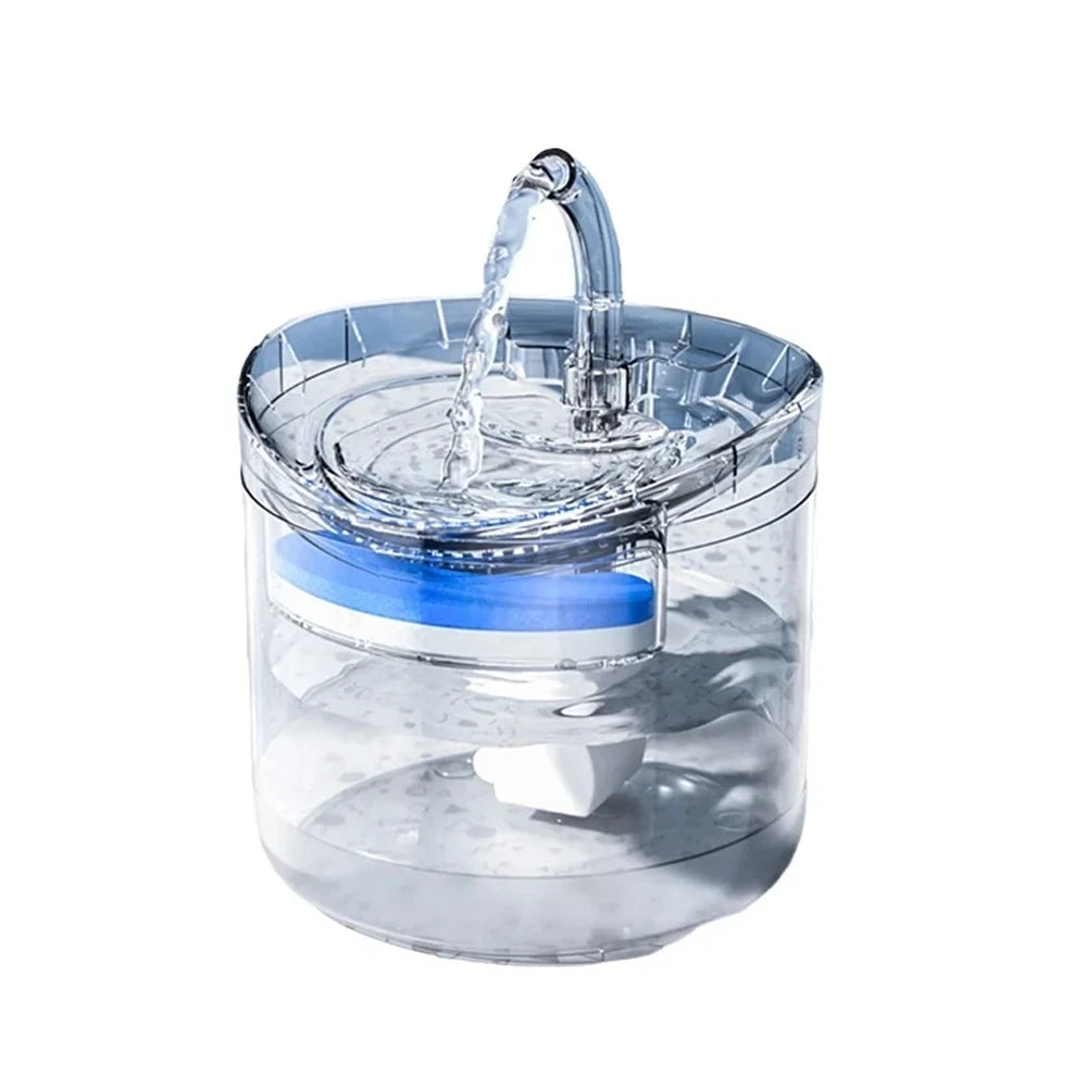 Automatic Cat Dog Water 2L Well With Water Tap Dog Water Sp Ender Transparent Filter Drinker Pet Sensor Drink Food Automatic HIP