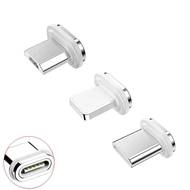 Magnetic Fast Charging Adapter – USB-C, Micro USB & Lightning Magnetic Charging Adapter HIP