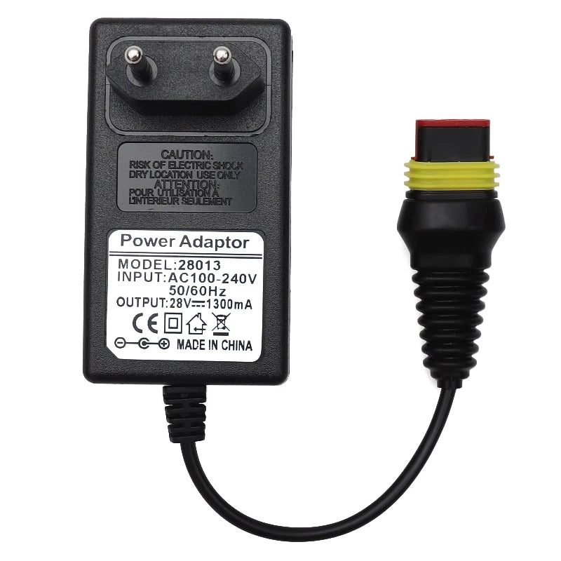 28V 1.3A Adapter for Husqvarna Automower, Gardena & Sileno Robotic Mower Adapter HIP