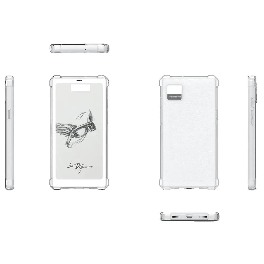 Airbag Clear TPU Case for Onyx Boox 6" e-Reader – Shockproof E-Reader Case HIP
