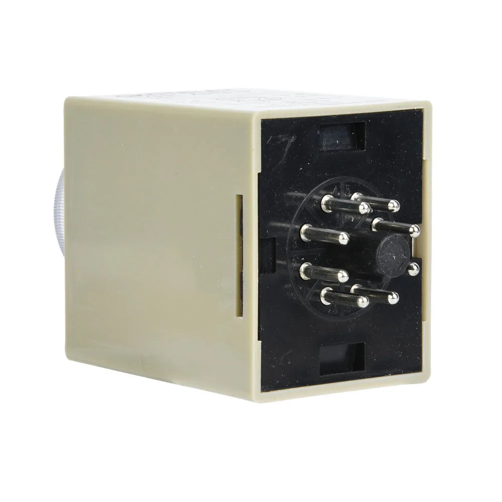 Mechanical Equipment Timer Time Relay 30S 8 Pins Timer 35mm Din Rail for Industrial Automation System 12V/24V/110V/220V HIP
