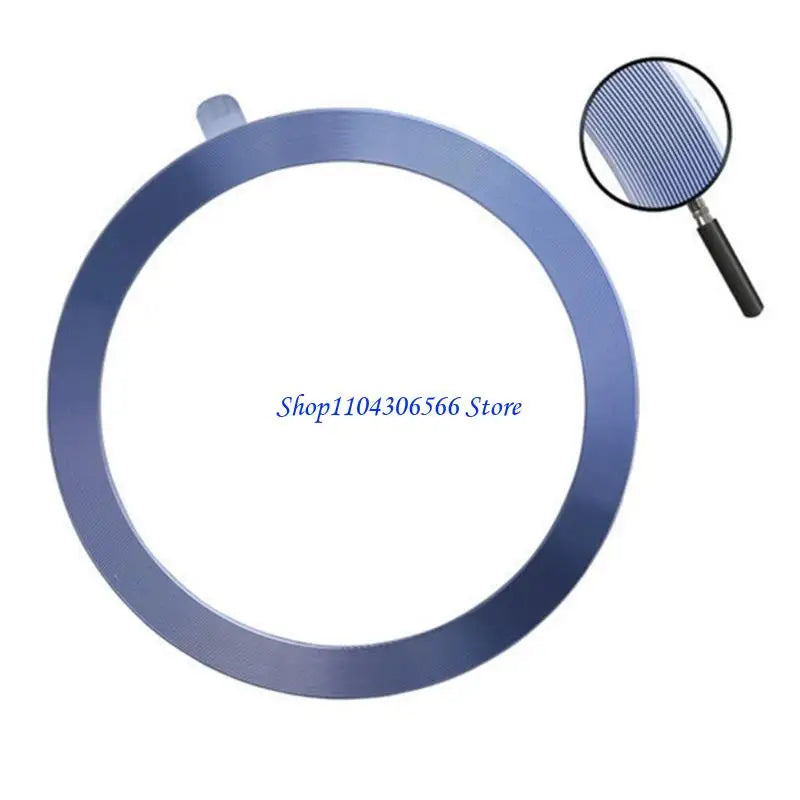 Aluminum Magnetic Wireless Charging Ring Plate for Car Mount Car Phone Mount Ring HIP