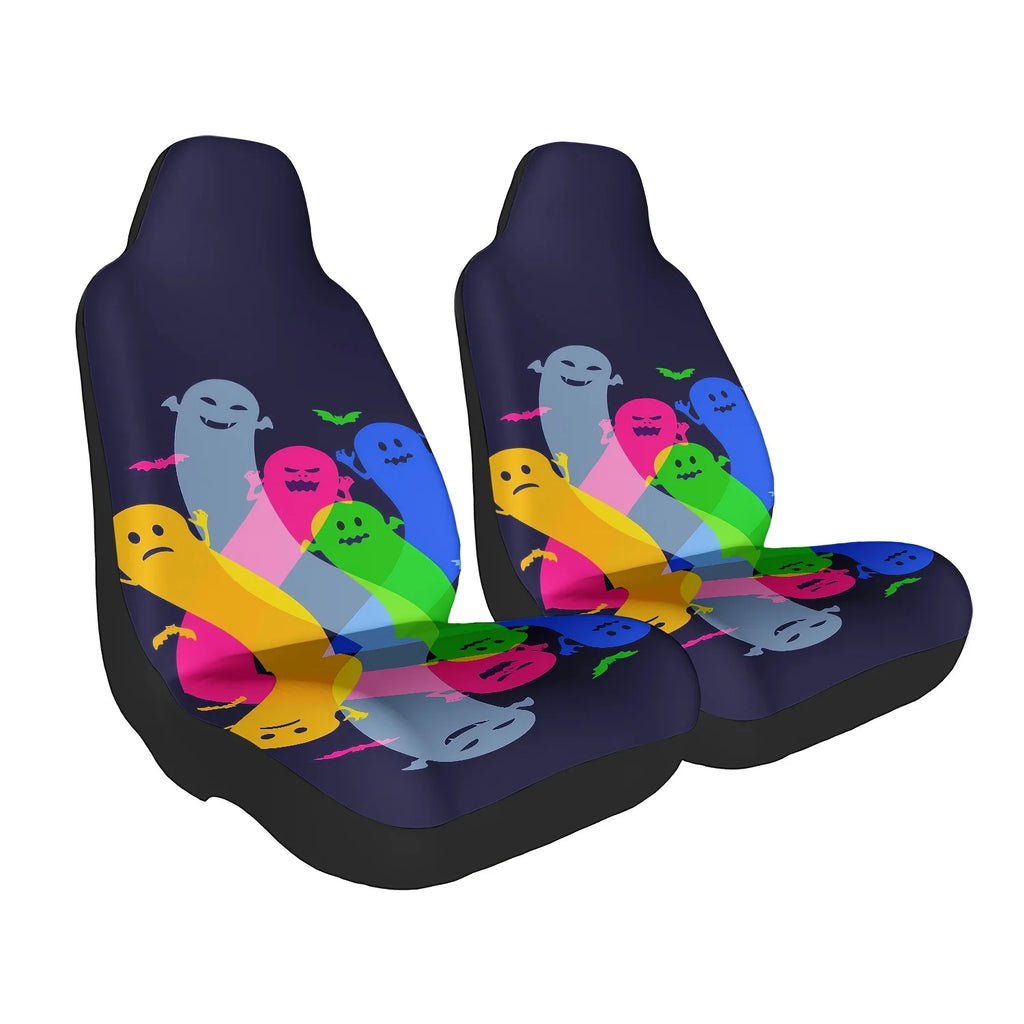 Ghost Night Sky Car Seat Cover – Easy Install, All Seasons Car Seat Cover HIP
