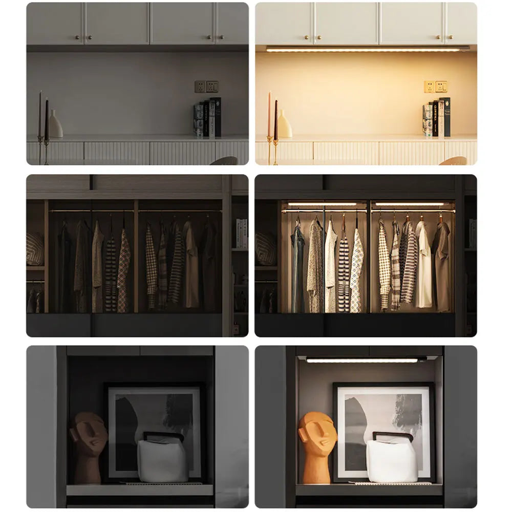 Motion Sensor LED Cabinet Night Light – USB Rechargeable Motion Sensor Light HIP