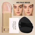 Long Lasting Oil Control Matte 2Pcs Cosmetic Kit Foundation Tint Stick With Makeup Sponge Waterproof Even Skin Tone Makeup Set HIP set5