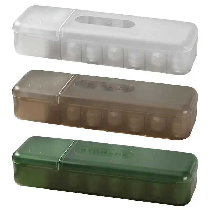 7-Compartment Cable Storage Box | Cord & Charger Organizer Cable Storage Box HIP